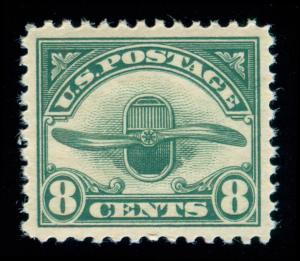 MOMEN: US STAMPS #C4 MINT OG NH PSE GRADED CERT #1325475 XF-SUP 95