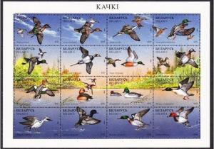 BELARUS SHEET BIRDS