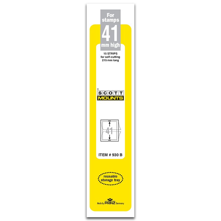 Scott Mount 41 x 215 mm  (Scott 930 Black)