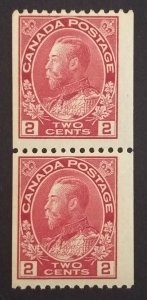 Canada 132 Pair F-VF MNH OG