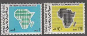 Somalia # 372-373,  Asian-Pacific Telecommunication, Mint NH, 1/2 Cat.