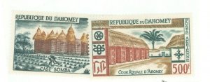 Dahomey #C14-C15  Single (Complete Set)