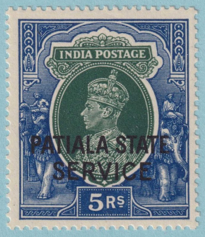 INDIA - PATIALA STATE O62 OFFICIAL  MINT NEVER HINGED OG ** VERY FINE! - PLG