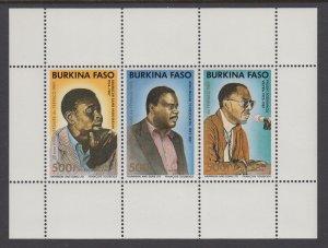 Burkina Faso 872 Souvenir Sheet MNH VF