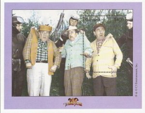 Guyana - 2000 The Three Stooges - Souvenir Sheet - Scott #3544