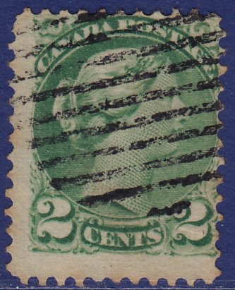 Canada - 1872 - Scott #36 - used - Small Queen Victoria