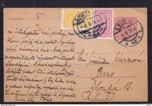 Austria 1923 Uprated Postal Stationary card Inflation period 16096