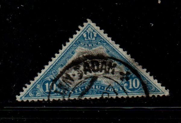 Estonia Sc C15 1925 10m  monoplane Airmail  stamp used