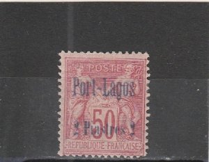 French Offices in Turkey (Port Lagos)  Scott#  5  MH  (1893 Surcharged)