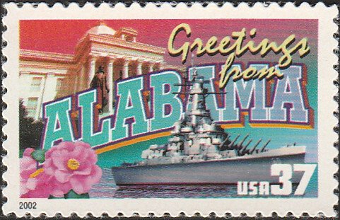 # 3696 MINT NEVER HINGED ( MNH ) ALABAMA