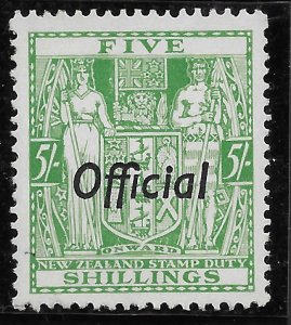 New Zealand #O91 MNH. 'Official'.