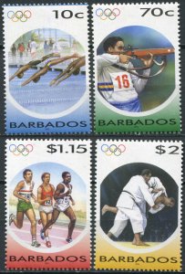 Barbados 2004. The Games of the XXVIII Olympiad (MNH OG) Set of 4 stamps