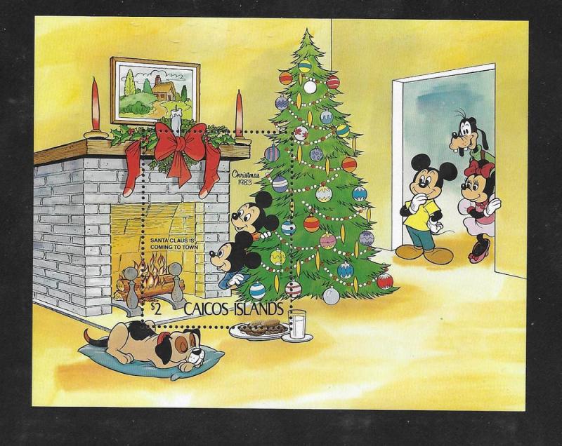 Caicos Island - SC# 31 - Disney Christmas '83