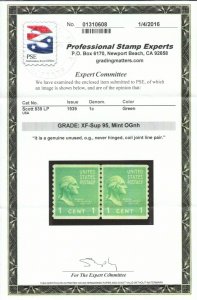 MOstamps - US #839 Mint OG NH LP Grade 95 with PSE Cert - Lot # MO-1458 SMQ $75 