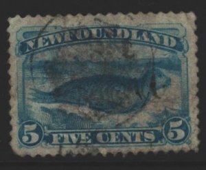 Newfoundland Sc#53 Used