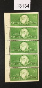 MOMEN: US STAMPS  # 16T99 MINT OG NH BOOKLET LOT #13134