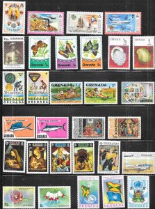 Grenada #507/2469* -58- (MNH) Assortment, Many Topicals