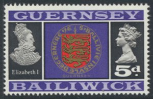 Guernsey  SG 19 1969 Definitive   SC# 14   Mint Never Hinged   see scan 