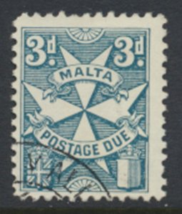 Malta SG D25  SC# J*  Postage Due perf 12 CTO see details / scans 1953-63    ...