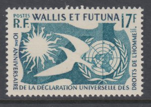 Wallis and Futuna Islands 170 Human Rights MNH VF