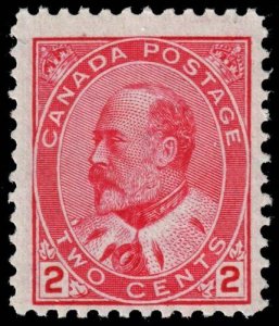 Canada - Scott 90 - Mint-Hinged - Poor Centering