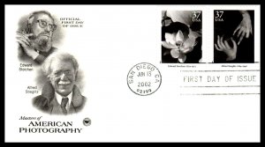 US 3649a-3649t Photography PCS Set of Ten U/A FDC