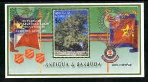 ANTIGUA BARBUDA 2667 S/S MNH SCV $4.50 BIN $3.00 TREES