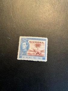 Stamps Gambia Scott #138a never hinged