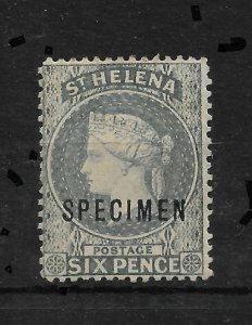 St. Helena 1889, 6p, Perf 14, Scott # 7, VF Mint Hinged*OG (R-4)