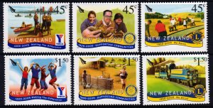 New Zealand 2005 Community Groups Complete Mint MNH Set SC 1997-2002