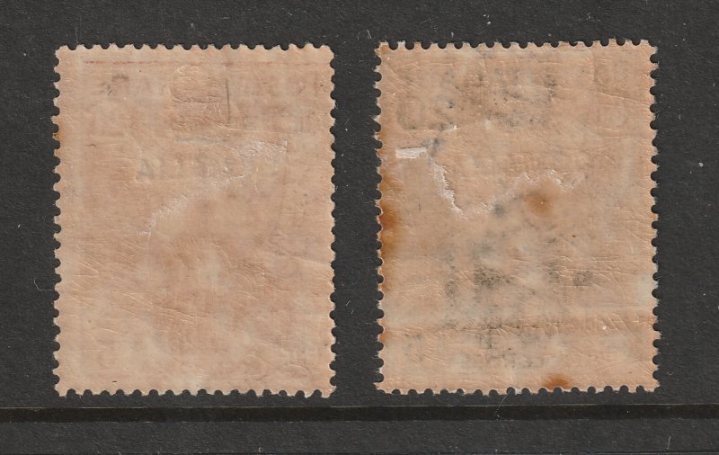 Italian Somalia  x 2 MH red cross from 1916