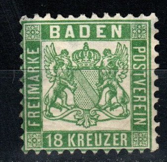 Baden #24  Unused CV $400.00 (X7272)