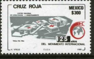 MEXICO 1557 125th Anniv Intl. Red Cross Organizations MNH