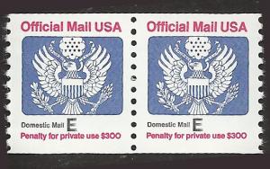 # O140 MINT NEVER HINGED EAGLE HOLDING ARROWS AND BRANCH