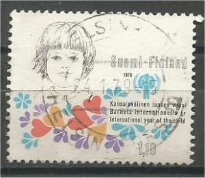 FINLAND, 1979, used 1.10m, Year of the Child. Scott 614