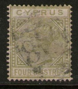 Cyprus 1882 Queen Sc 22 FU