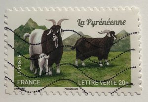 France 2014 Scott 4771 used - Pyrenean Goat