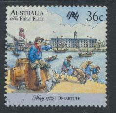 SG 1061  SC# 1024c  Used  - Australian Settlement 6th Issue