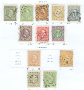 Netherlands Indies #3-16 Used