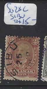 SARAWAK (P1909BB) 2C  SG 28C SIBU SON CDS VFU