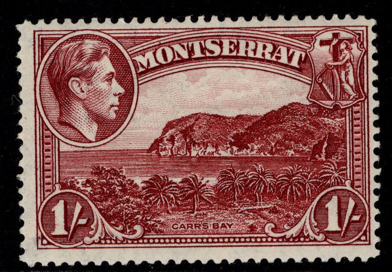 MONTSERRAT GVI SG108a, 1s lake, M MINT.