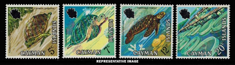 Cayman Islands Scott 283-286 Mint never hinged.