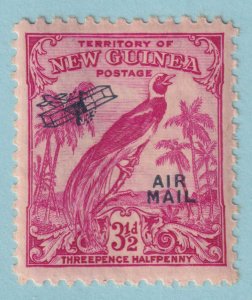 NEW GUINEA C34  AIRMAIL  MINT LIGHTLY HINGED OG * NO FAULTS VERY FINE! - XEV