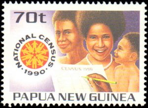 Papua New Guinea #733-734, Complete Set(2), 1990, Never Hinged