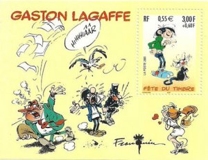 Scott #2803a Gaston Lagaffe S.S. MNH