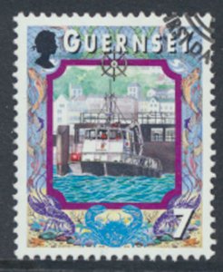 Guernsey  SG 791  SC# 646  Maritime Heritage First Day of issue cancel see scan