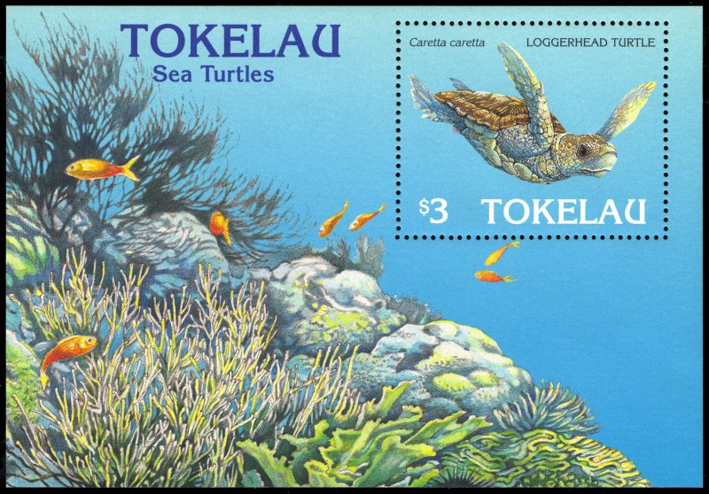 Tokelau 1995 Sea Turtles Scott #221 Mint Never Hinged