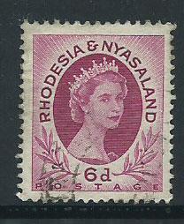 Rhodesia & Nyasaland SG 7  VFU