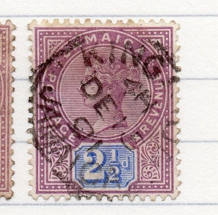 Jamaica 1889-91 Early Issue Fine Used 2.5d. 202761