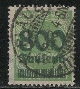 Germany Reich Scott # 266, used, exp h/s